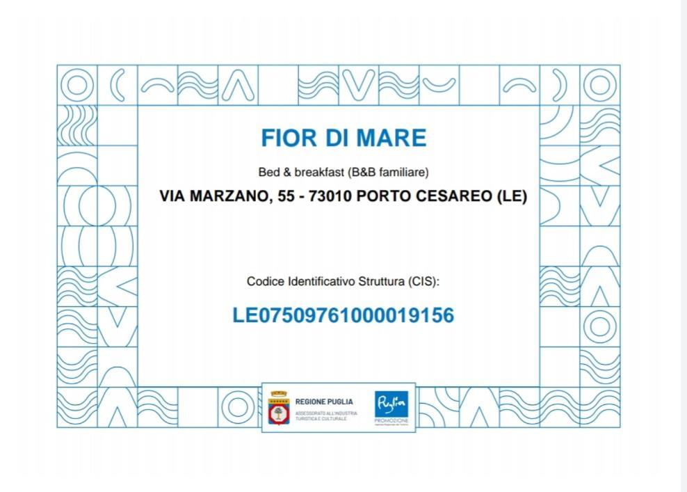 B&B Fior di Mare Porto Cesareo Bagian luar foto